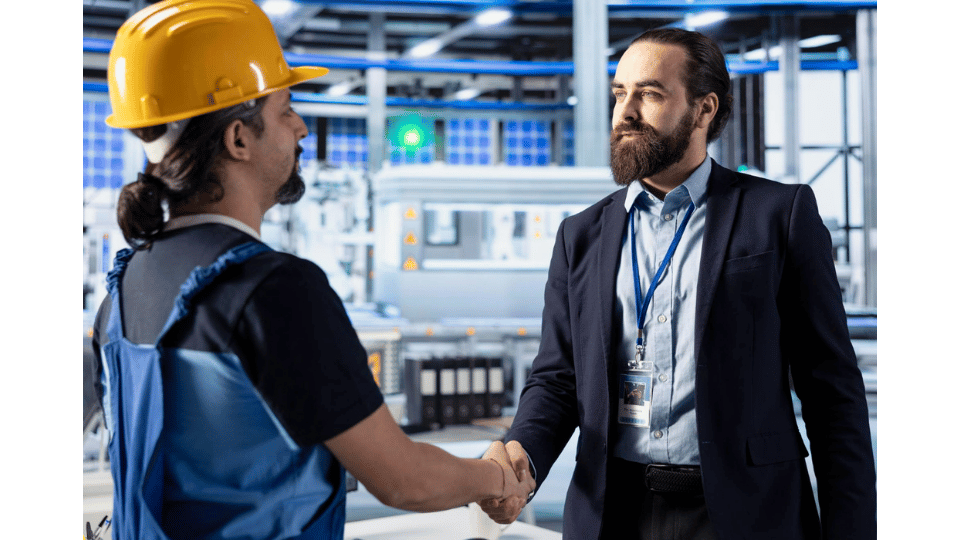 Developer at workstation